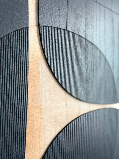 Wooden Carved Abstract Wall Art