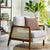 Saira Rattan Accent Arm Chair