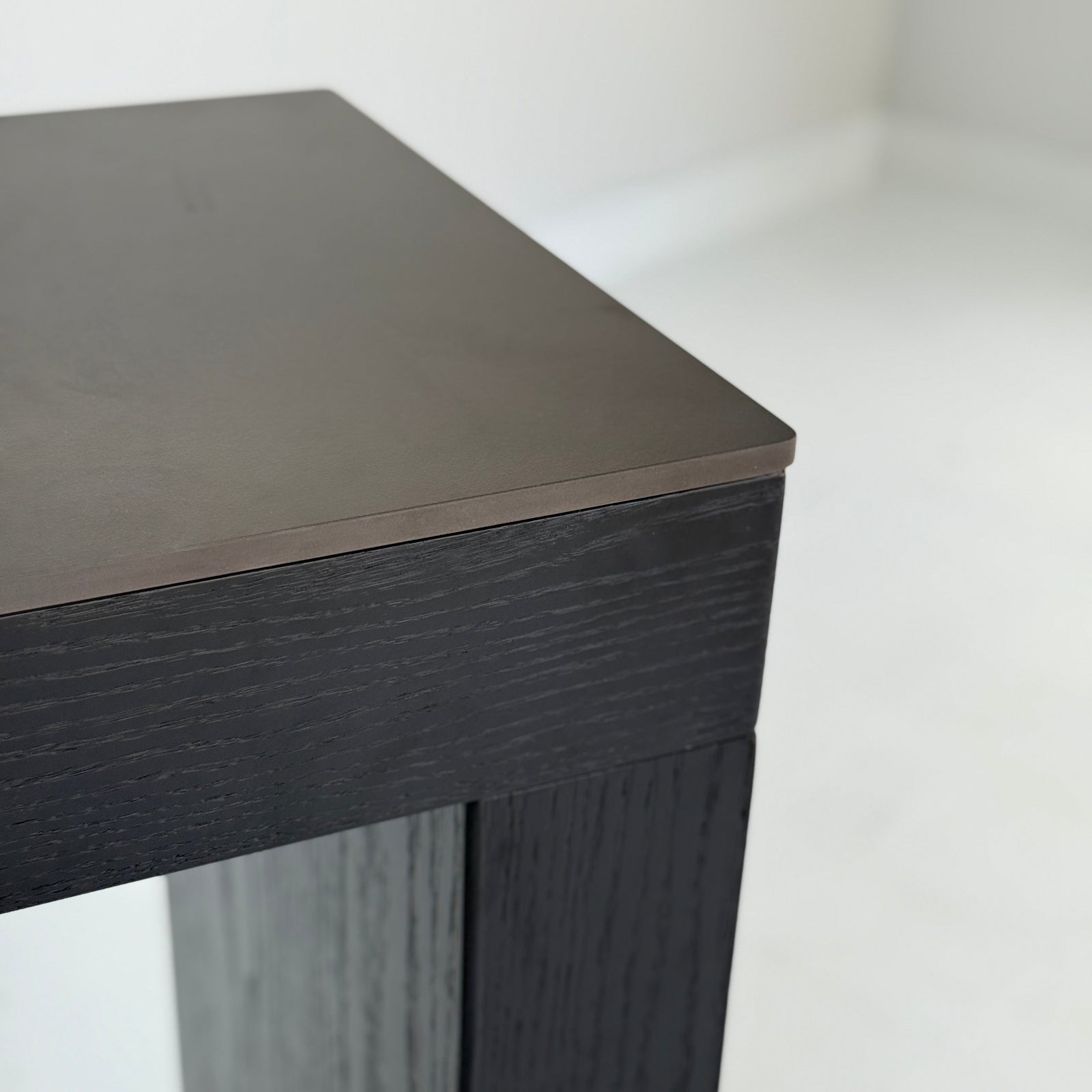 Husky Wooden Classic Black Console Table