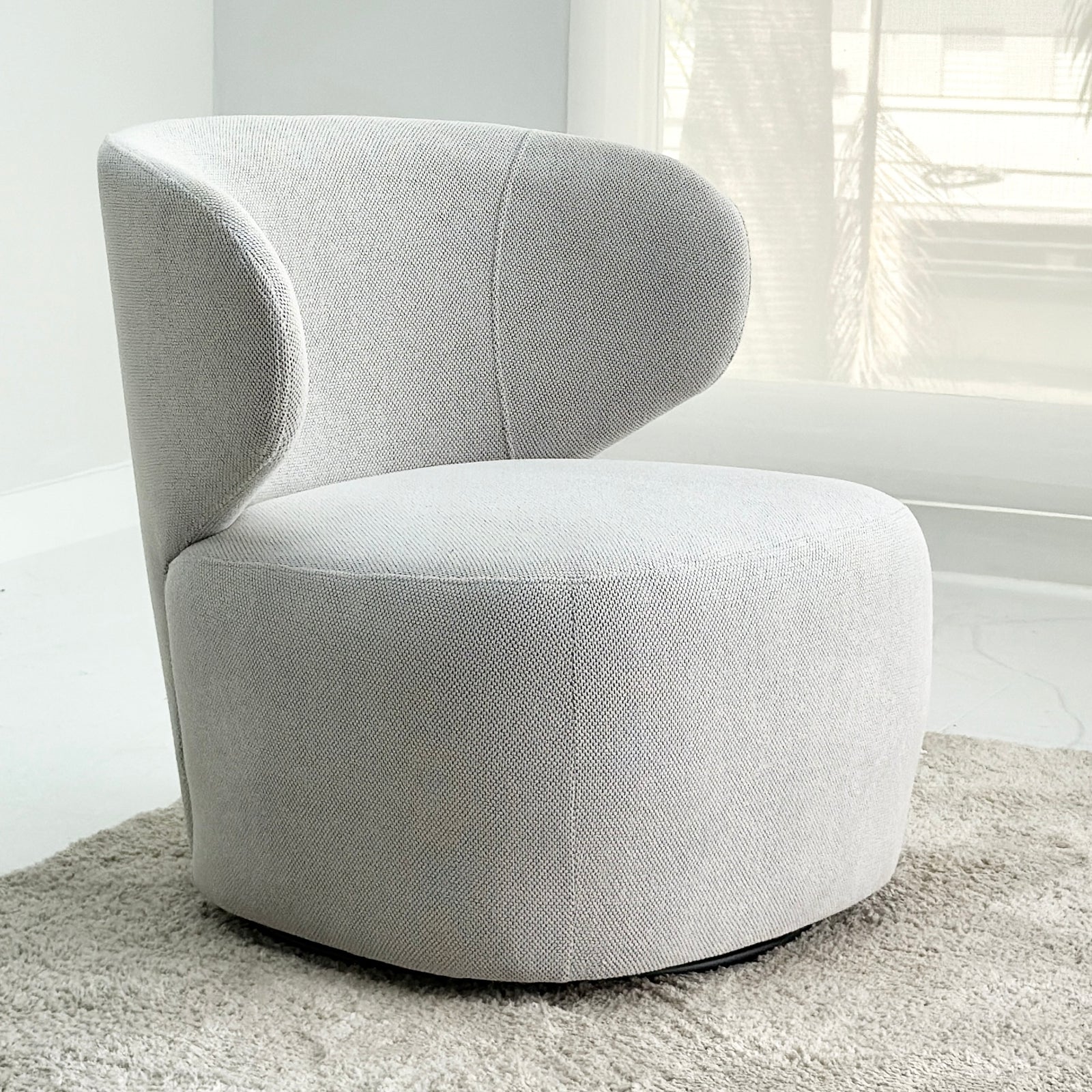 Embrace Ivory Swivel Chair
