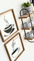 Coffee Wooden Frame Wall Art