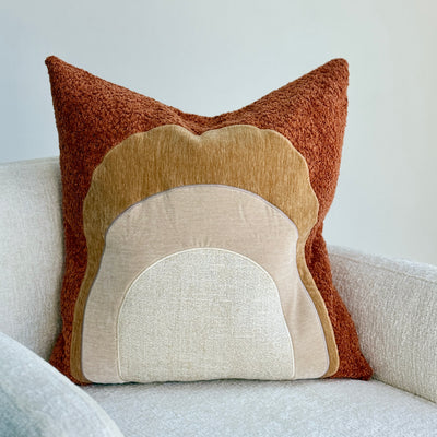 Cover Pillow Embroidered Arches
