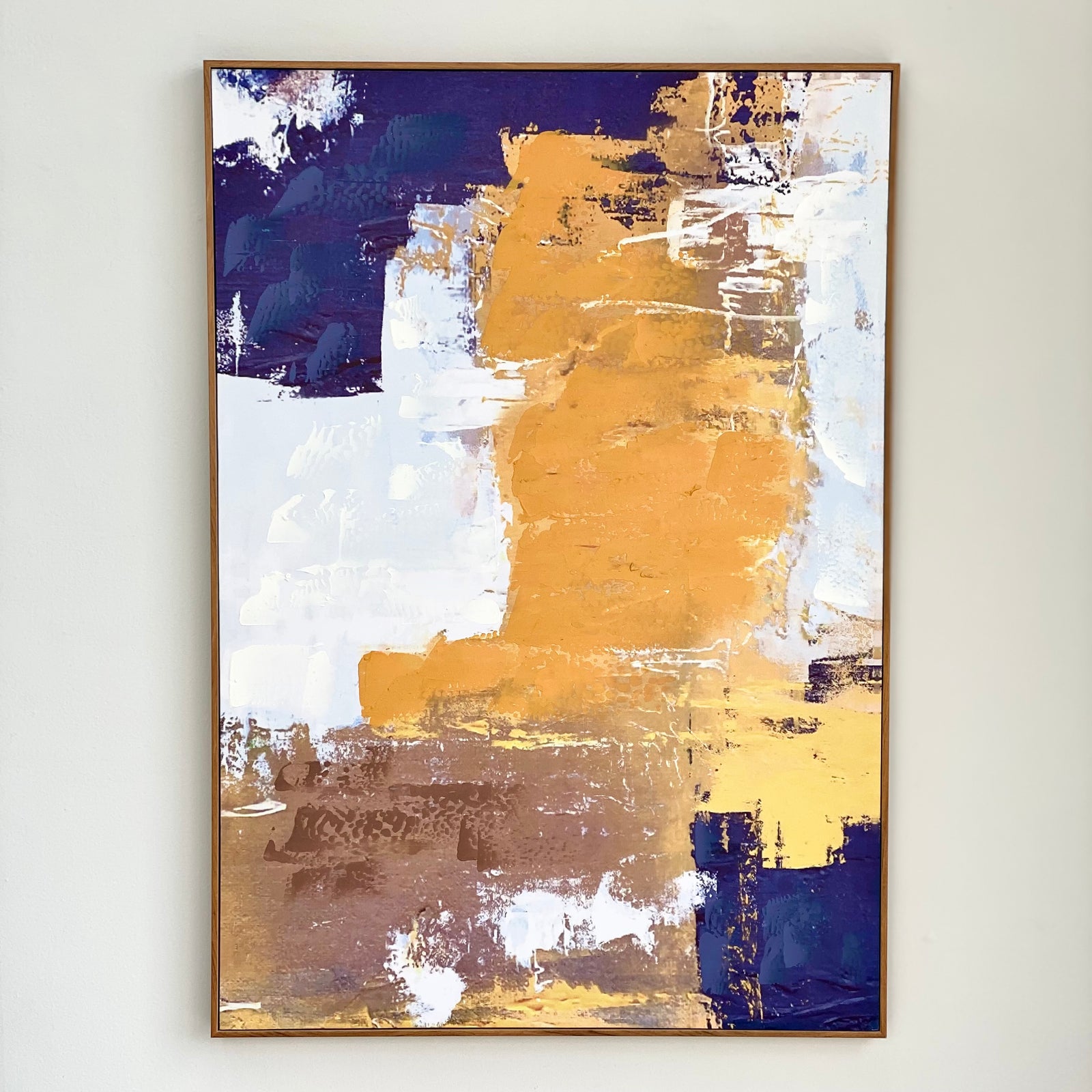 Tuscan Sun Abstract Canvas Wall Art