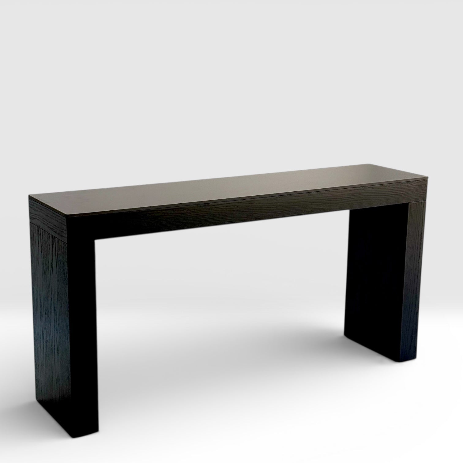 Husky Wooden Classic Black Console Table