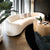 Island Curve Ivory Sofa