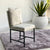 Rectangle Ash Wood Dining Table Legs Set