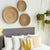 Large Round Cane Thali Plate