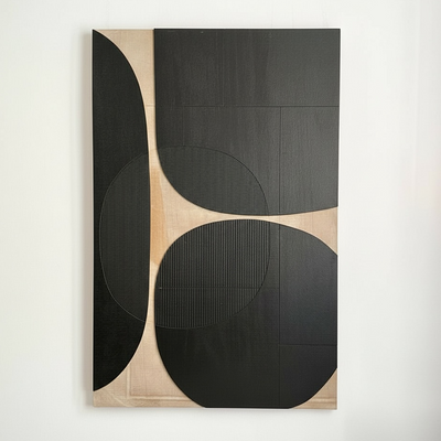 Wooden Carved Abstract Wall Art