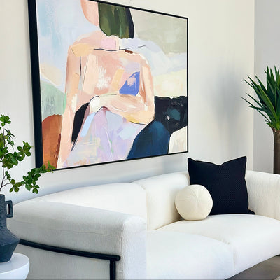Modern Muse Hand Painted Wall Art