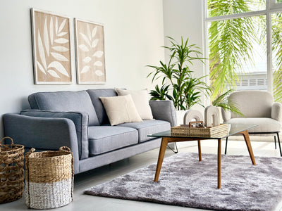 Tropical Leaf Carved Wooden Wall Art