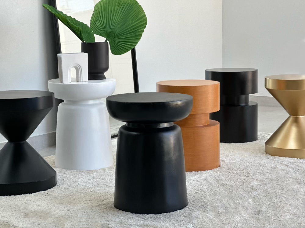 Volcano Black side Table