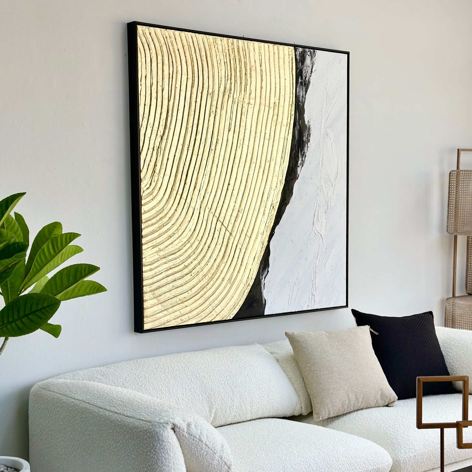 Goldensun Framed Oil Hand Painted Wall Art