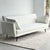 Stilo Futon Sofa Bed Bone White
