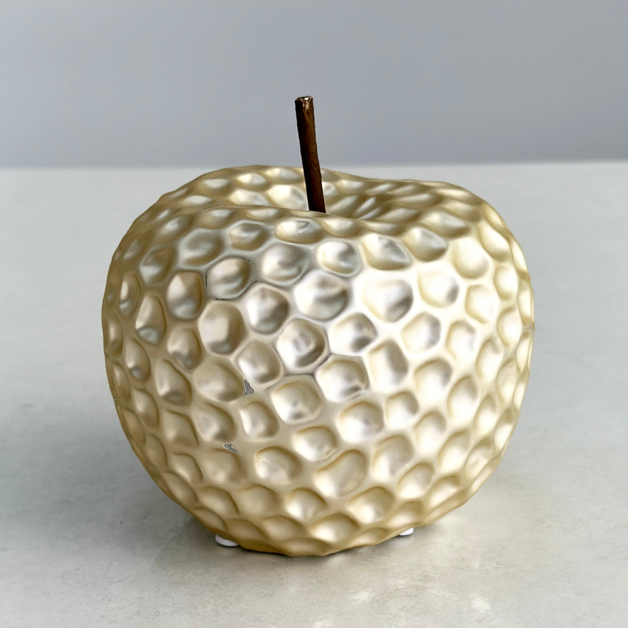 Ceramic Matte Gold Apple