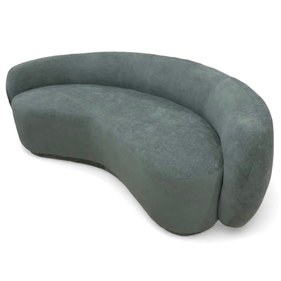 Divani Curved Green Sofa