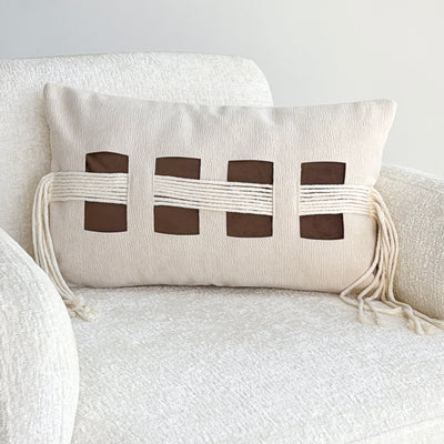 Lumbar Cover Pillow Multi Ropes