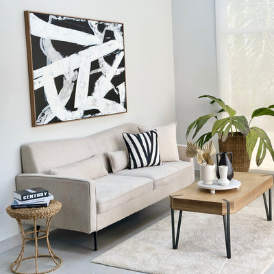 Brush Strokes Hand Painted Wall Art