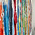 Colorful Groove Framed Oil Hand Painted Wall Art