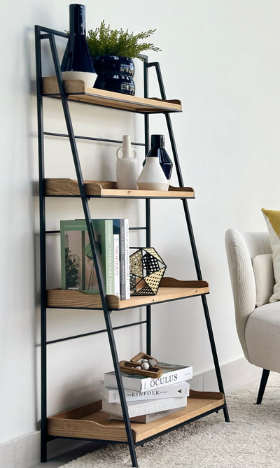 Book stand Industrial Wall Ladder