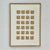 Papier-Mache Multi Squares Framed Wall Art