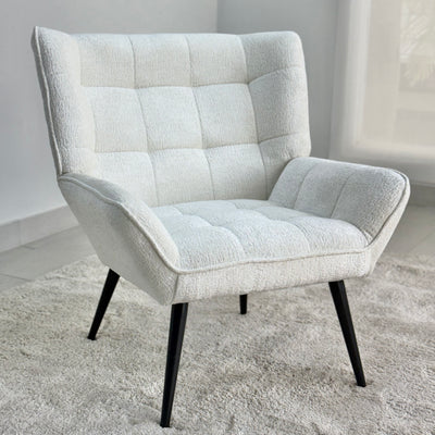 Pigeon Ivory Accent Chair