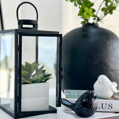 Ceramic Black Bird