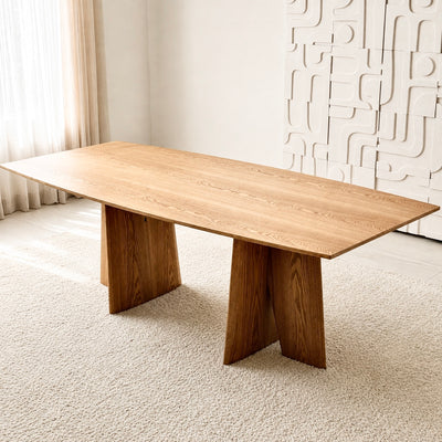 Dalia Dining Table- All Natural Finish
