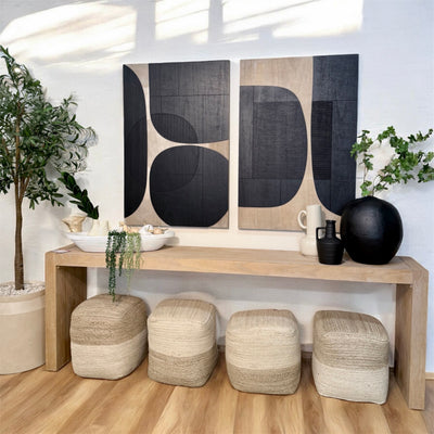 Wooden Carved Abstract Wall Art