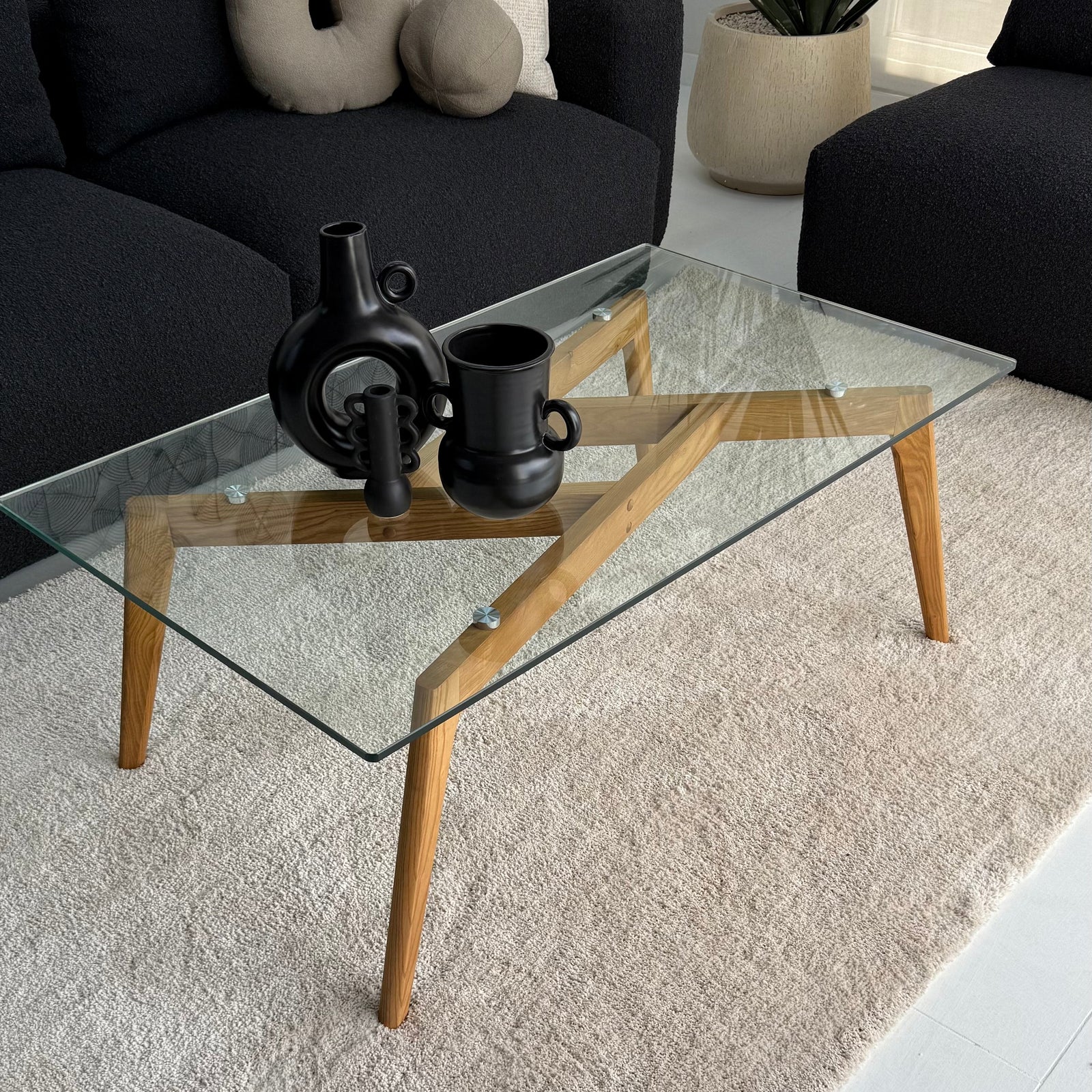 Nova Ash Wood Coffee Table