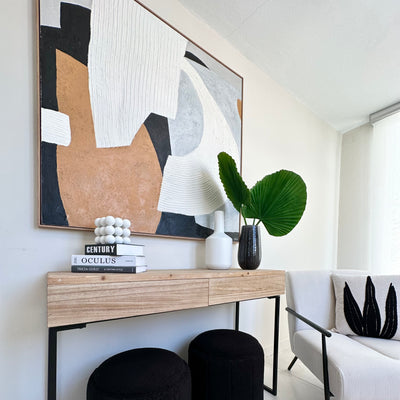 Wind & Earth Hand Painted Wall Art