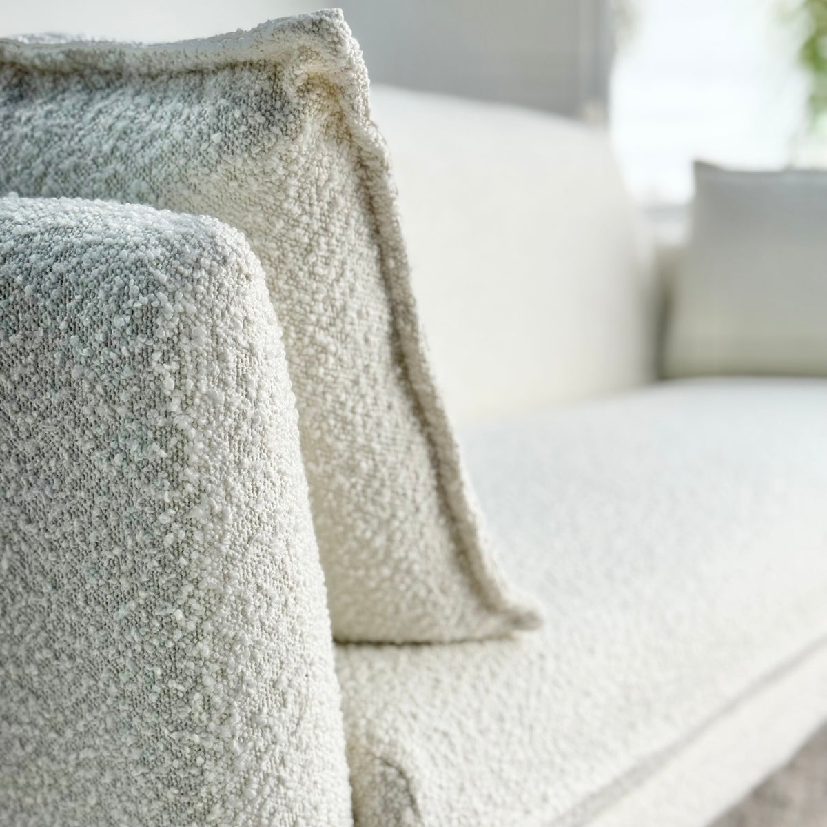 Stilo Futon Sofa Bed Bone White