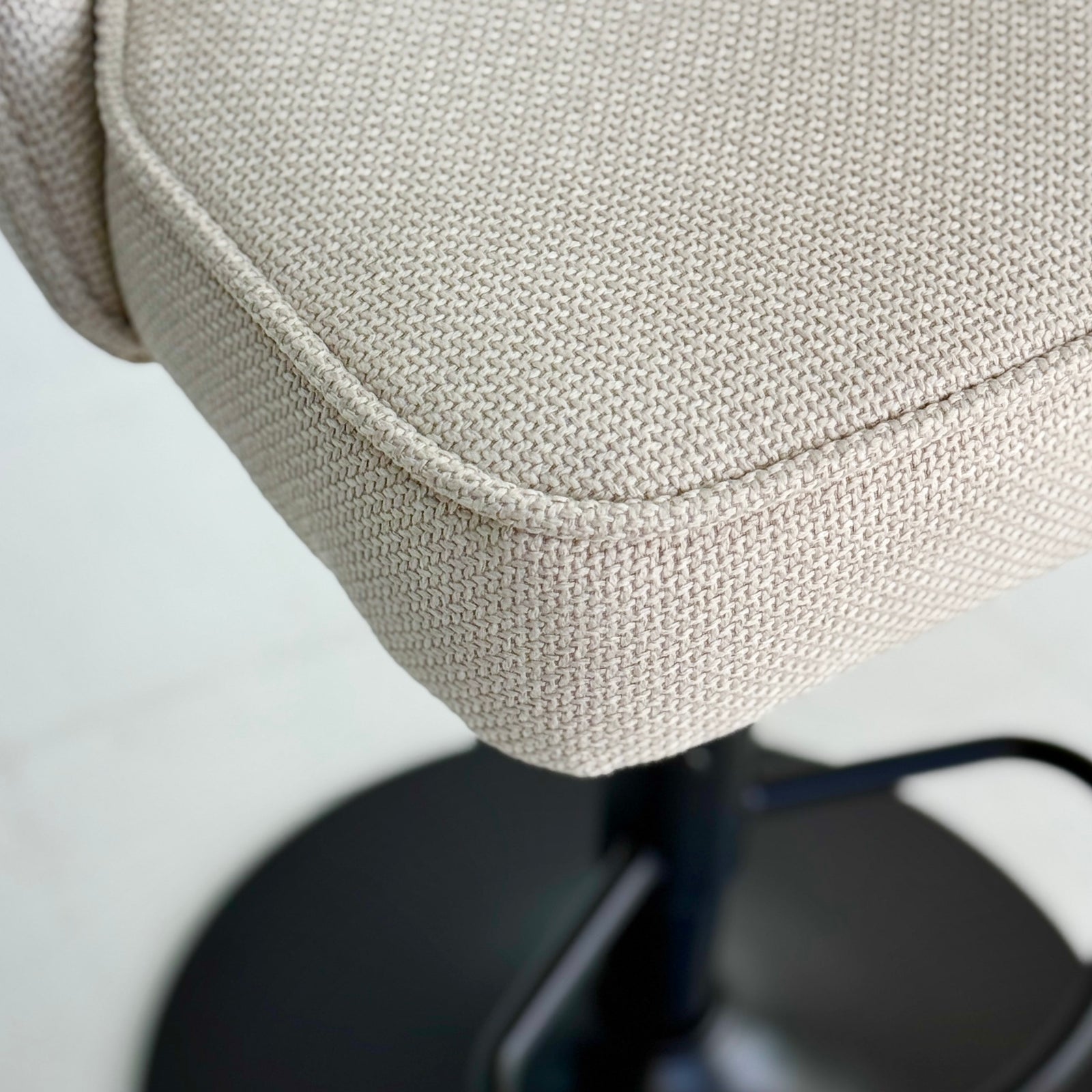 Kamari Adjustable Swivel Bar & Counter Stool Ivory