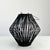 Wooden Black Round Lantern