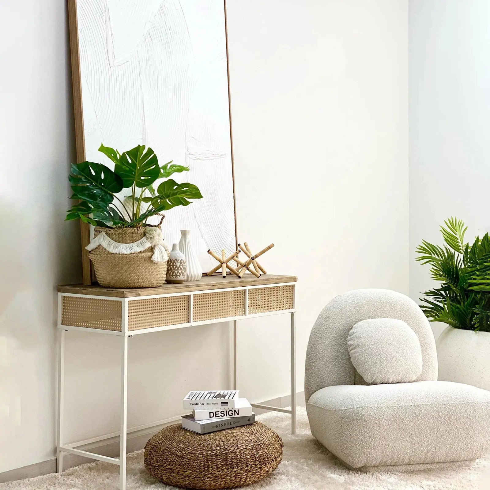 Fossil Hand Painted Wall Art