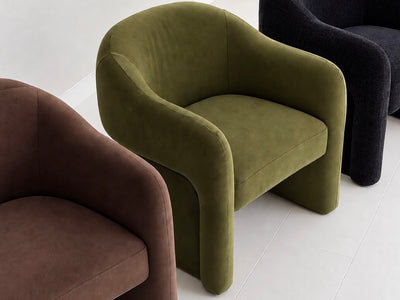 Isotta Accent Chair Brown