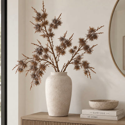 Frosted Alliums Stem Faux