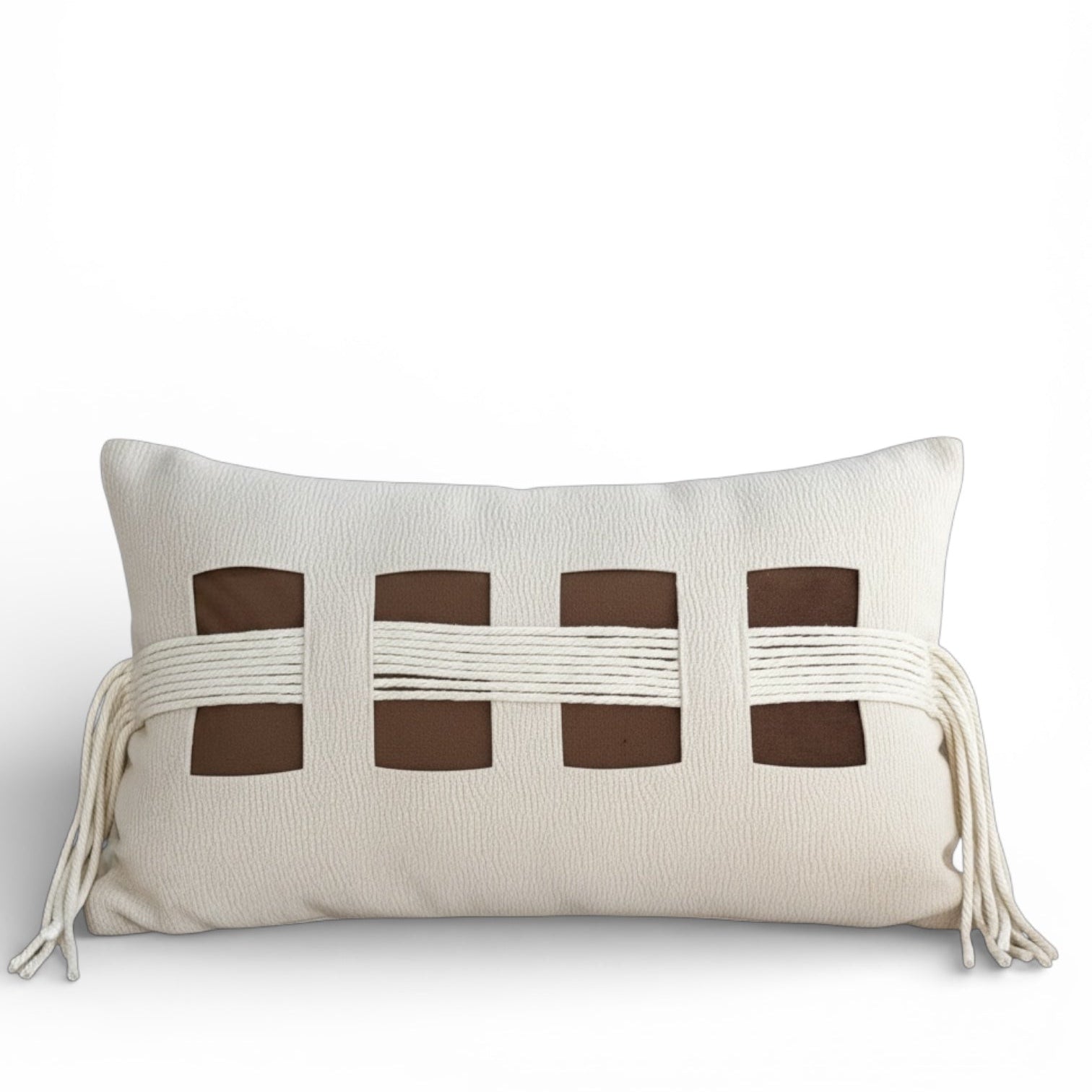 Lumbar Cover Pillow Multi Ropes