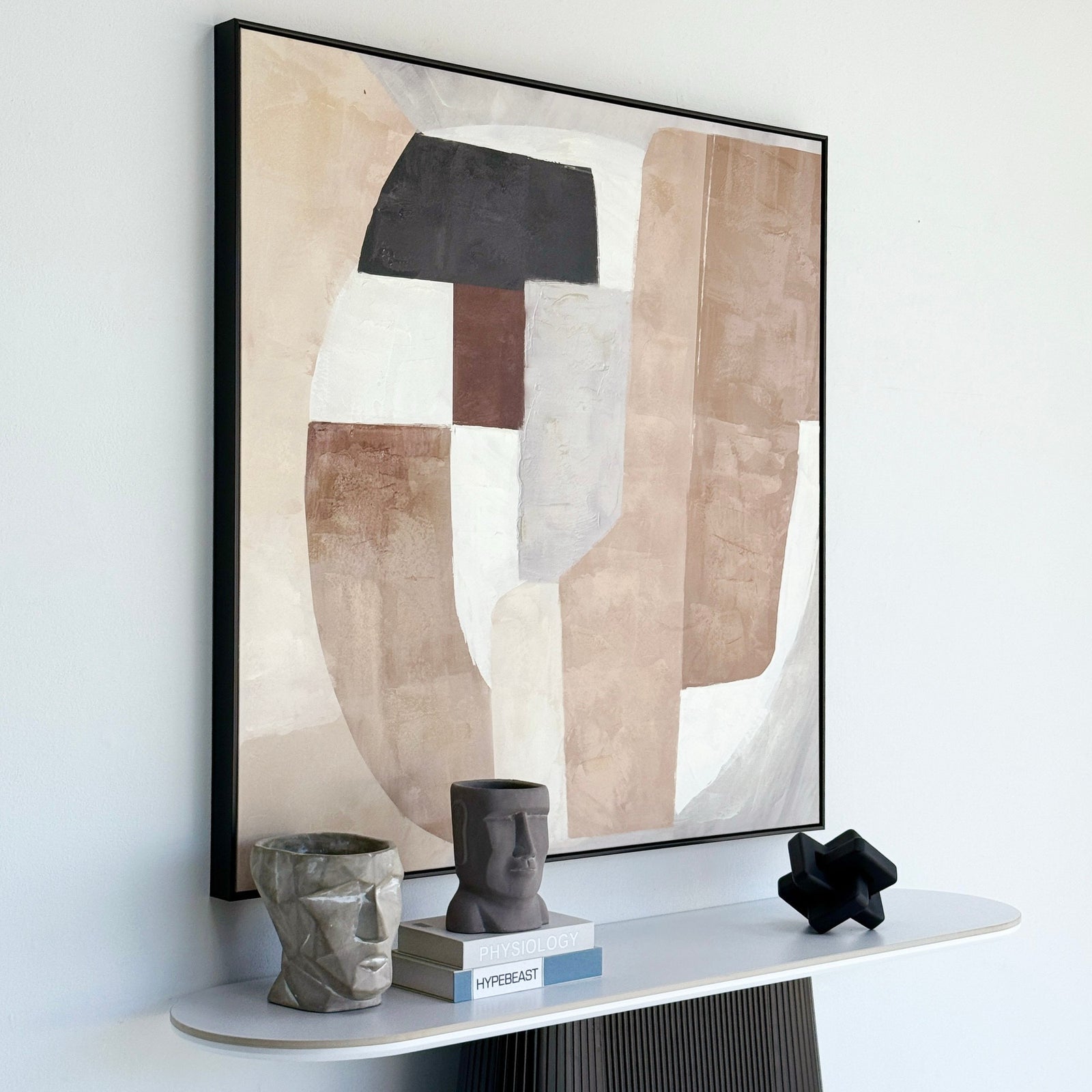 Terra Hand Painted Framed Wall Art