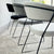 Wire Frame Upholstered Black Dining Chair