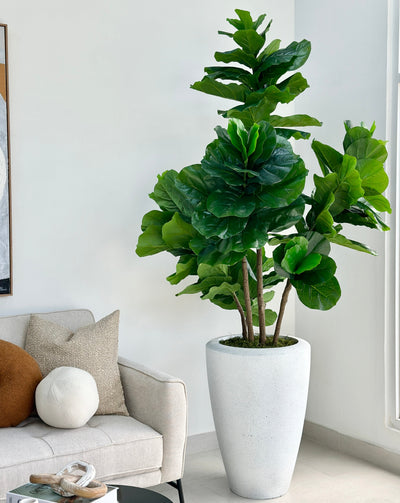 Real Giant Touch Fiddleleaf Faux Tree 7'