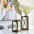 Wood and Glass Lantern