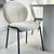 Rectangle Ash Wood Dining Table Legs Set