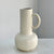 Large Off White Single Handle Vase