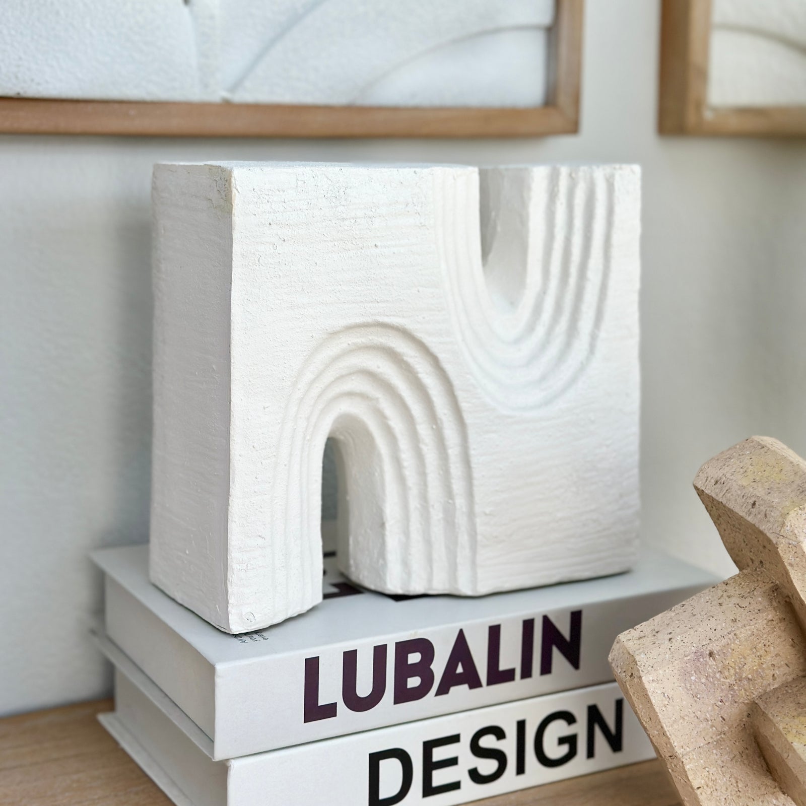 White Stone Finish Table Top