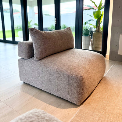 Three Piece Gray Ultra Comfort Sofa