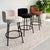 Cuddle Swivel Armless Counter Stools Camel