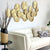 Multi Disc Golden Metal Wall Art