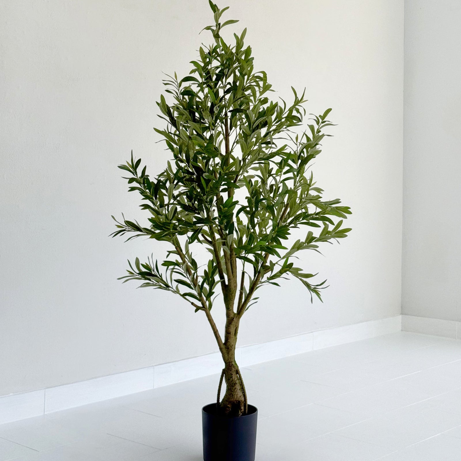 Faux Potted Olive Tree 5'