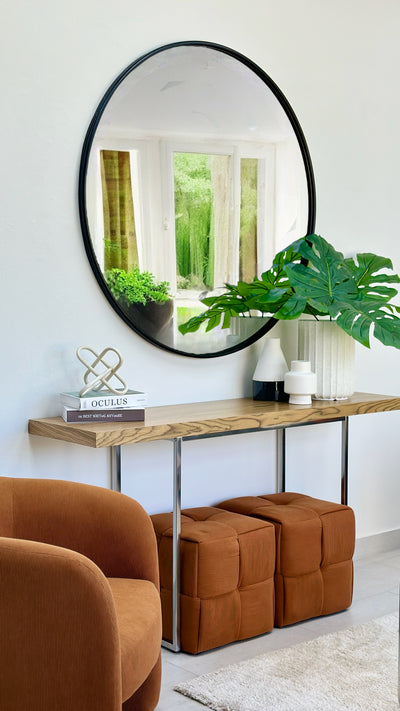 Harmony Walnut Top Console Table