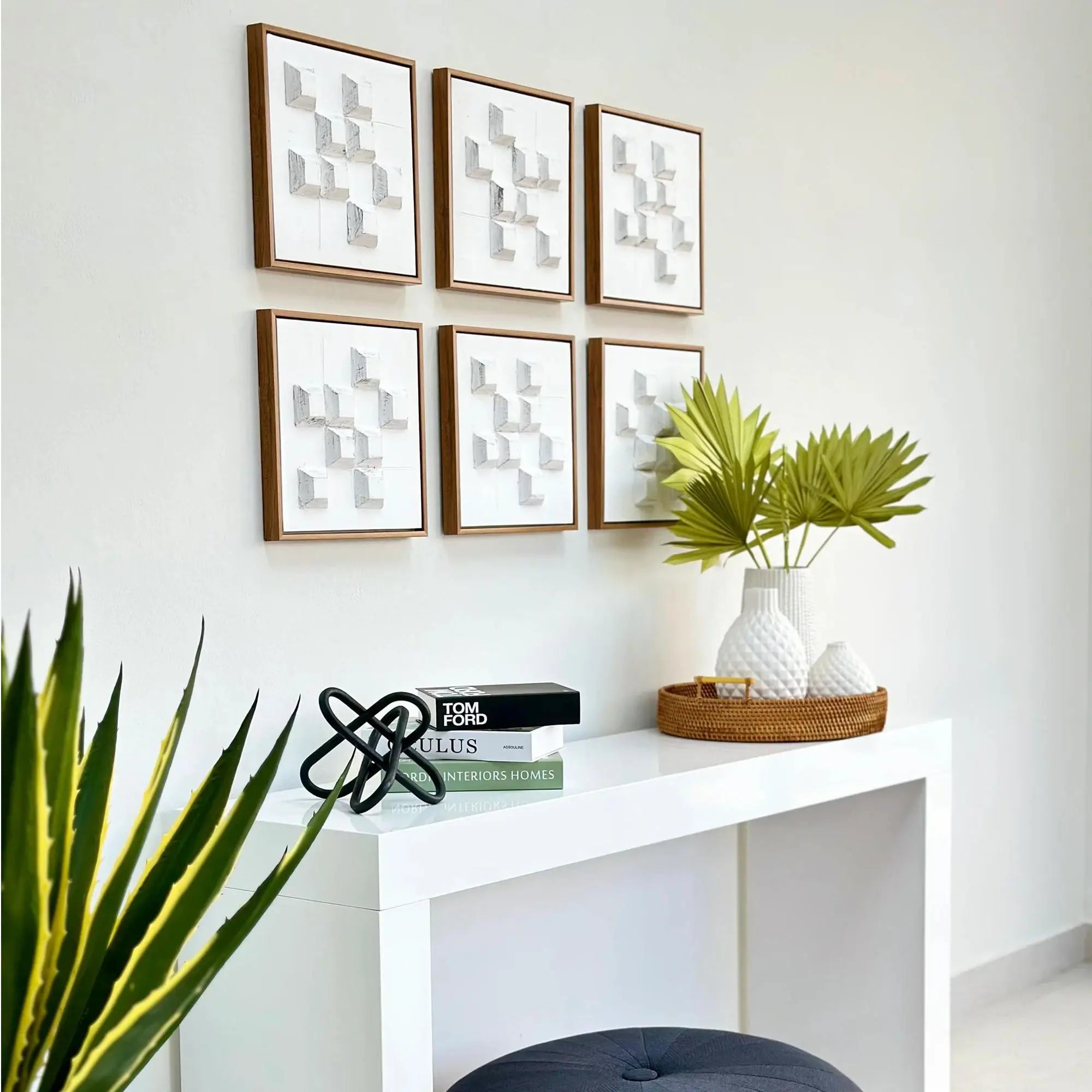 Three-dimensional Canvas Framed Wall Art
